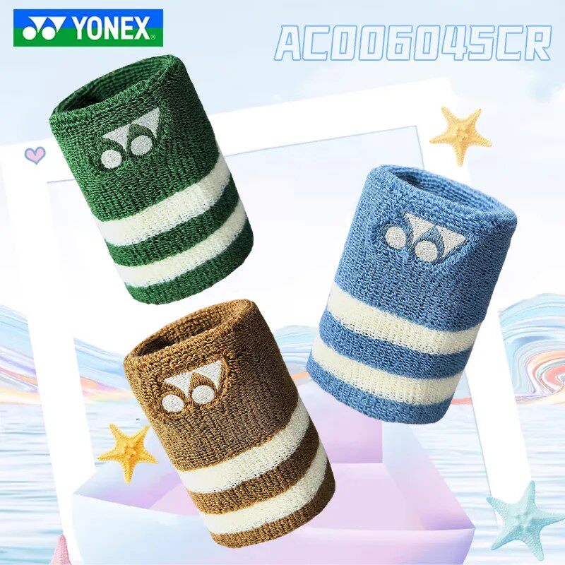 YONEX尤尼克斯新羽毛球护腕运动护腕吸汗透气护具手腕AC006045CR