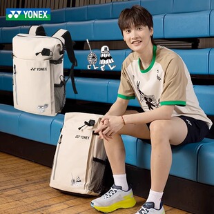 YONEX尤尼克斯羽毛球包 318CR yy漫画设计双肩背包大容量BA317CR