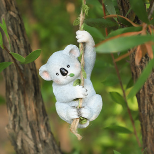 户外花园阳台庭院装饰造景摆件可爱治愈挂件攀爬小动物园林幼儿园