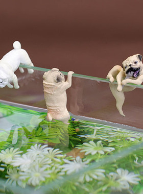 可爱鱼缸造景小装饰浮水摆件