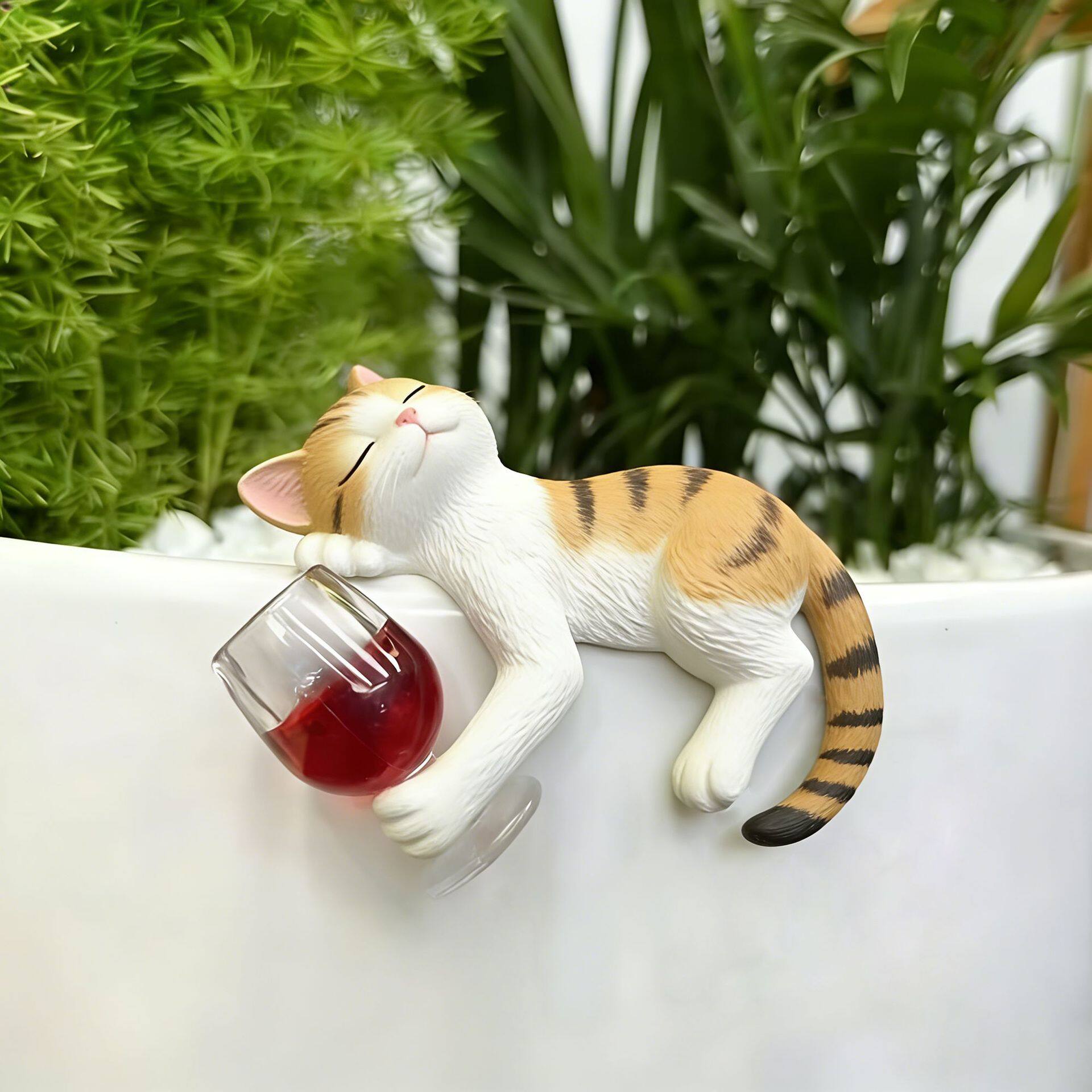 花盆鱼缸边缘挂件造景摆件治愈系