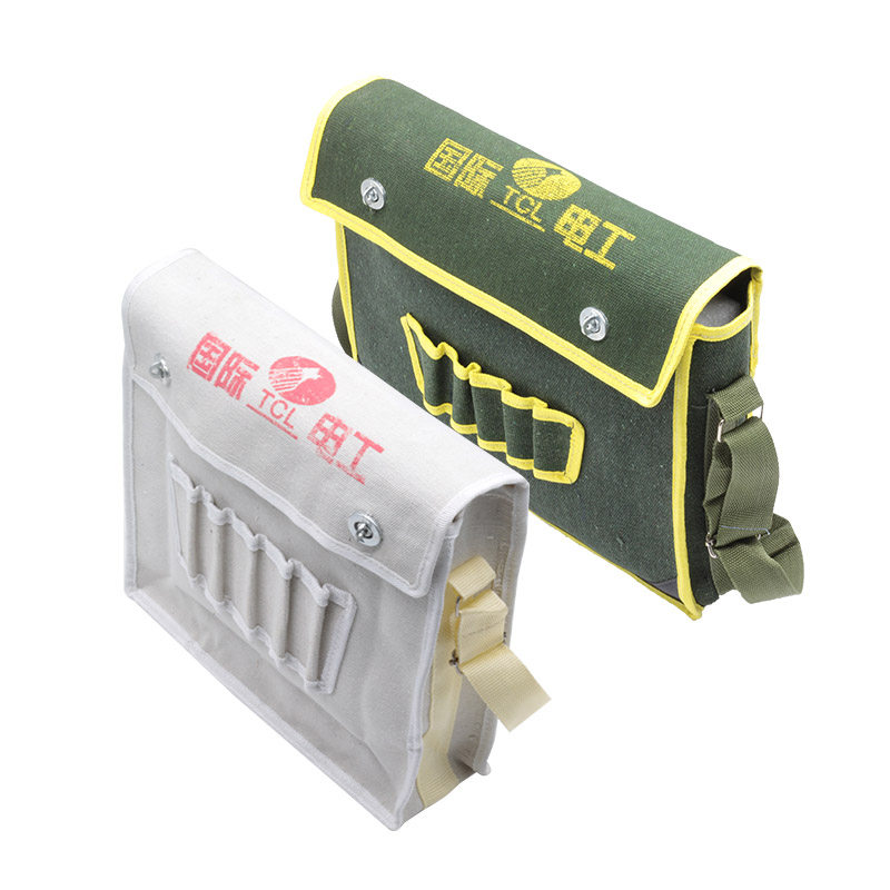 电工工具包帆布单肩斜跨包加厚多功能维修耐磨五金大容量包邮|ruв категории оборудование/инструменты, ручной инструмент, инструментарий/ящик/машина, инструментарий - от Buy2taobao.com для оказания профессиональной услуги покупки агента Taobao