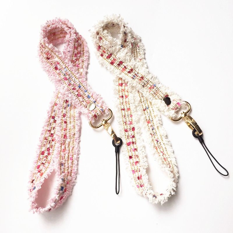 挂脖绳DIY小香风通用挂绳