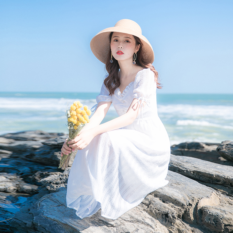 流行收腰显瘦气质遮肉典雅连衣裙