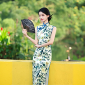 少女日常可穿复古气质无袖 新中式 国风绝美旗袍2025改良年轻款