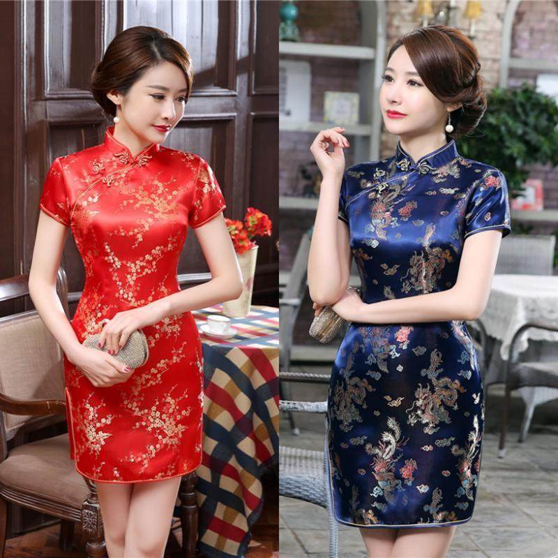 品质夏季短袖新款旗袍COSplay女装连衣裙中国风复古改良旗袍,女装/女士精品,旗袍,淘宝优惠券,粉丝福利购,淘宝优惠卷