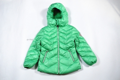 女童中长款防水保暖连帽棉服