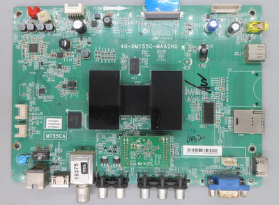 拆机TCL L50F2850A主板40-0MT55C-MAA2HG 屏LVF500CM0I E1 V2