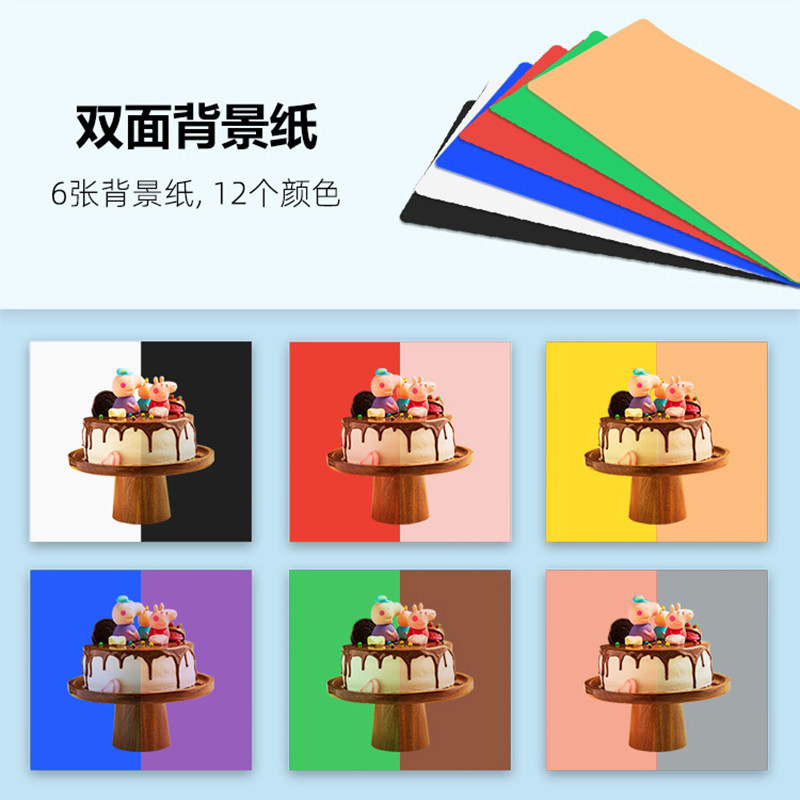 灯箱迷你拍摄台补光灯LED小型摄影棚室内静物柔光箱淘宝产品拍照