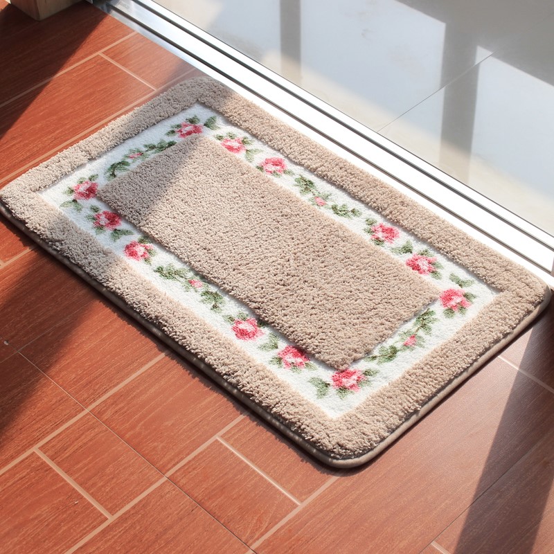 卫生间地垫垫厕所进户门地板垫房间半圆形蓝色加大脚踏垫门外地毯|msdalam kategori rumah Fabrik, Mats - dari Buy2taobao.com untuk memberikan perkhidmatan ejen Taobao profesional membeli