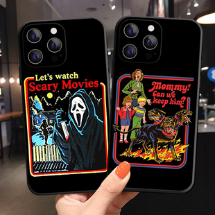 Plus 欧美复古毁童年cult恶搞暗黑插画艺术趣味iPhone Max Pro Mini