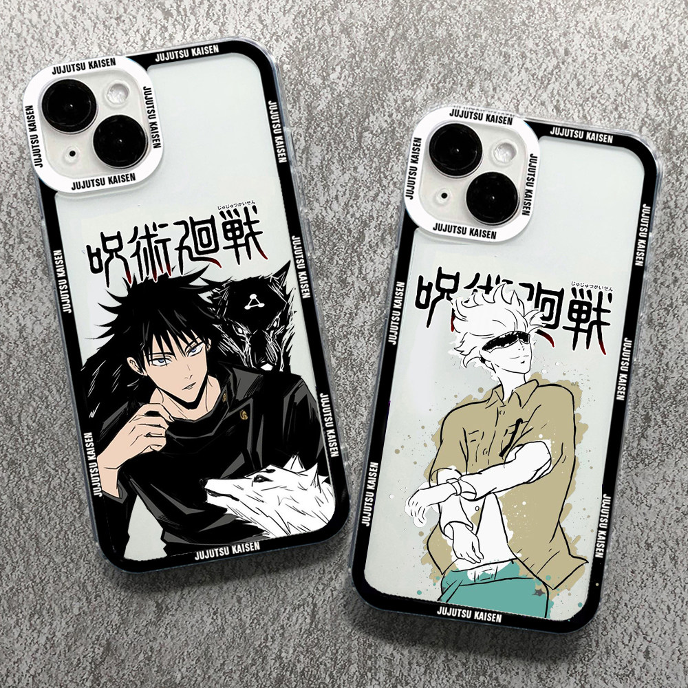 日本动漫苹果13手机壳iphone17promax高级感15五条悟12咒术回战xsmax虎杖悠仁x日漫xr创意14PLU