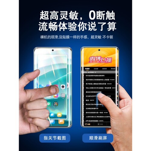 德国柏奈儿适用红米Note14Pro钢化膜redminote14Pro+曲面手机膜redmi小米曲屏防窥膜noto13por十全包防摔防指