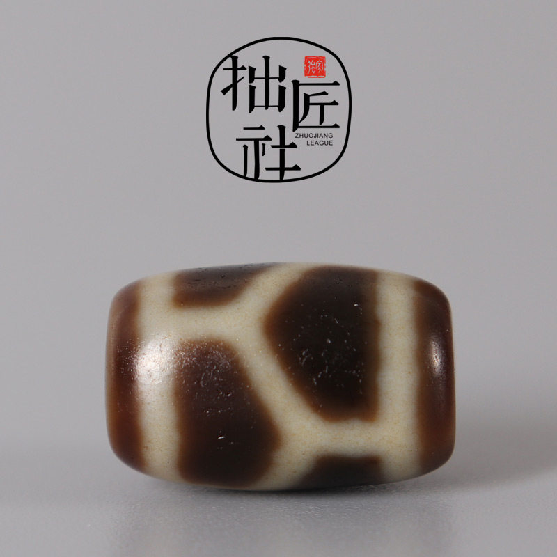 Tibetan longevity tortoise shell Dzi beads, Buddhist beads, rosary beads, bracelets, beads, waist beads ornaments accessories, DIY beads