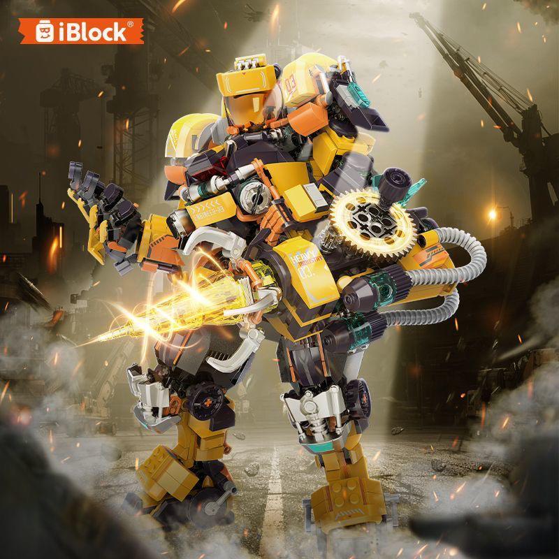iblock1104重工崛起机器人机甲益