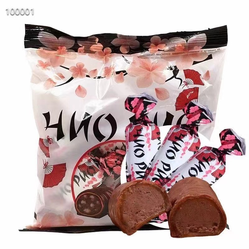 俄罗斯进口kdv奇奥里奥巧克力夹心焦糖樱花糖果年货喜糖休闲零食