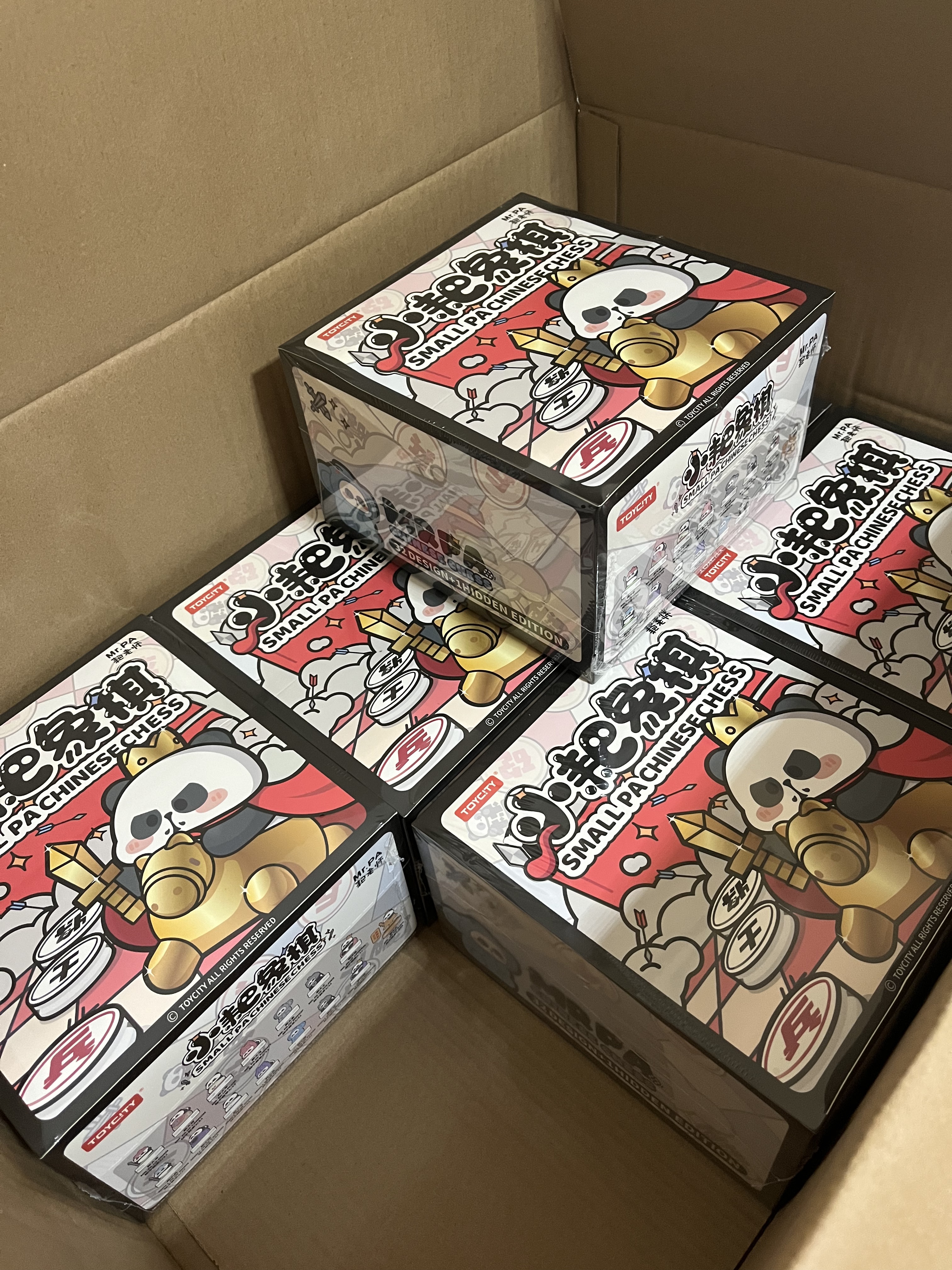 Mr.PAPA小耙象棋系列盲盒潮玩手办可爱公仔桌面摆件礼物