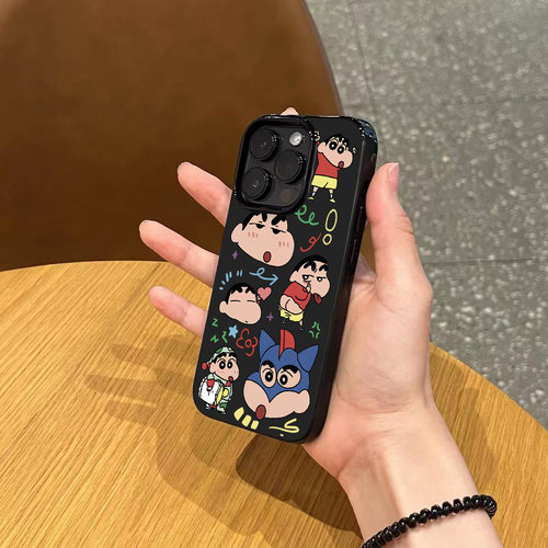 小众卡通可爱搞怪蜡笔小新手机壳