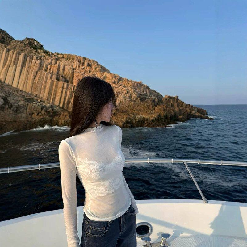 杨小鹭内衣微透胸衣打底式女ud