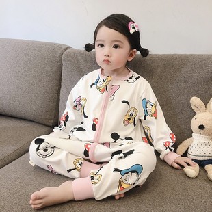 儿童睡袋连体宝宝防踢被款 通用男童大童 睡衣婴儿春秋女童夏季 四季