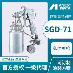 散點噴漆槍 日本巖田手動噴槍 SGD 71亂絲噴槍 梨皮狀油漆噴槍