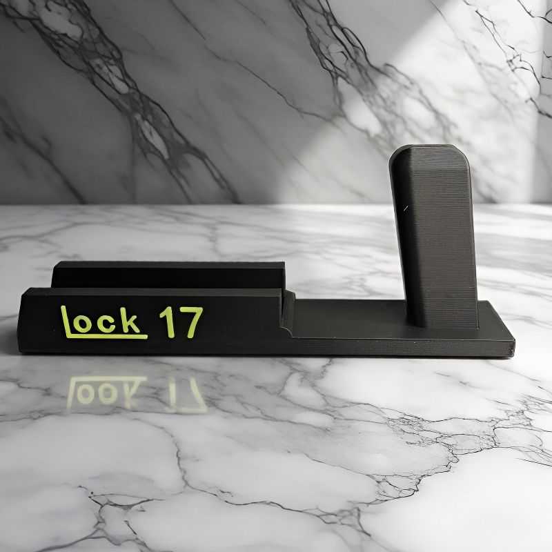 格洛克OY-G17玩具支架OY-G18C玩具TTIG43库柏莱收纳3D打印手办