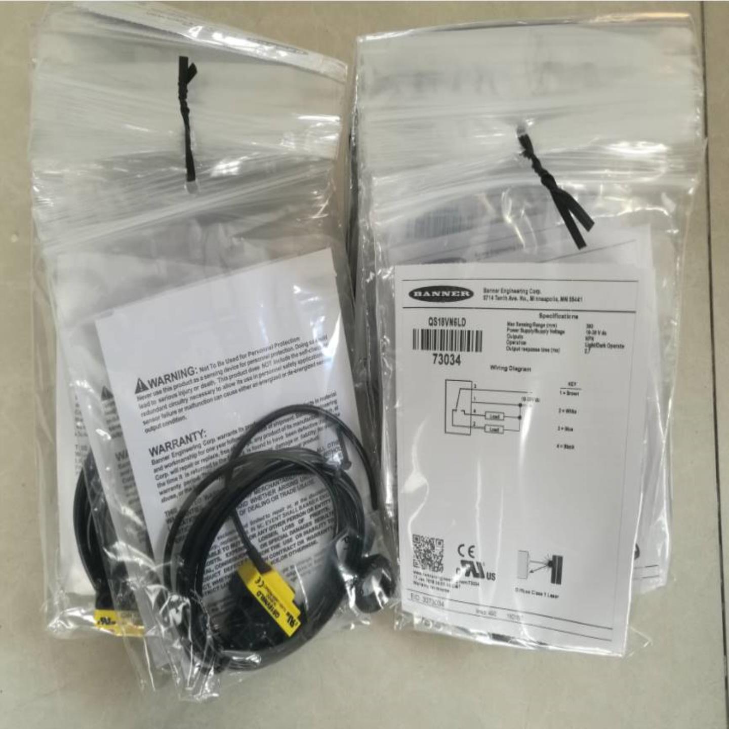 配件BANNER QS18VN6LDQS18VP6LDQS18VP6LDQ8邦纳QS18激议价