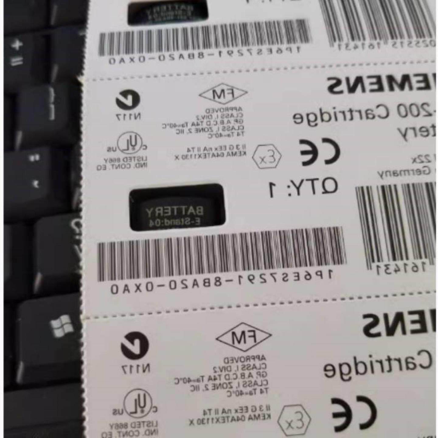 配件6ES7291-8BA208GF238GH23-0XA0 PLC锂电池卡 24K 256K议价