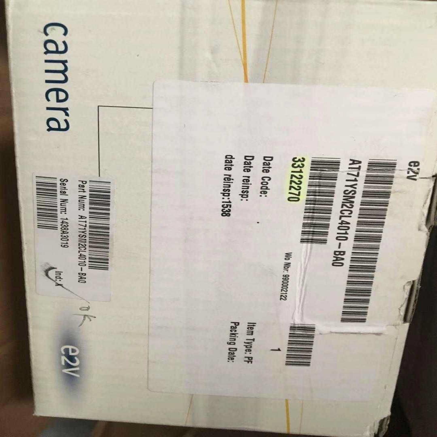 配件全新原装正品E2V工业相机AT71YSM2CL4010-BA0高分议价