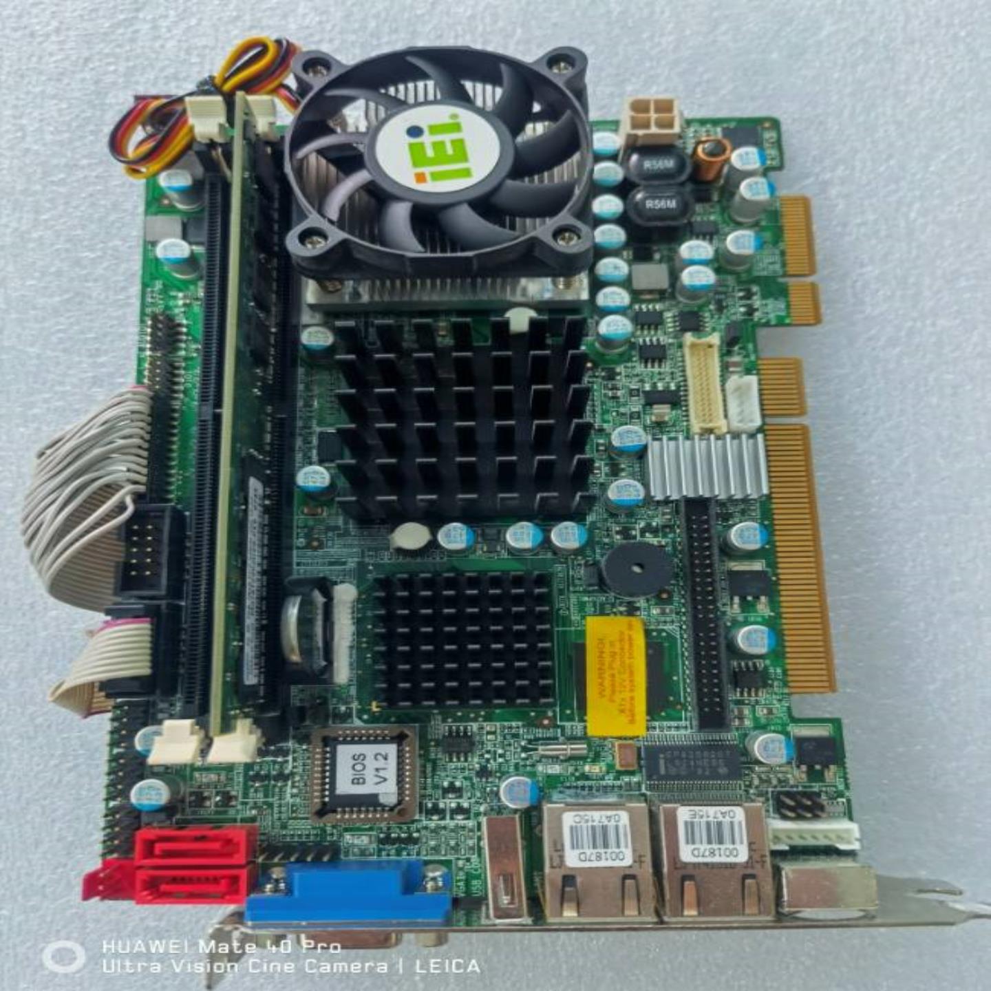 配件IEI威达工控机主板PICOe-9452-R20带风扇内存包好包邮议价