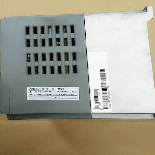 配件九成新以上台安TAIAN变频器380V原装拆机N2-401-H3现货议价