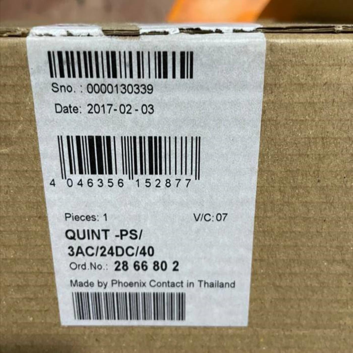 配件PHOENIX菲尼克斯电源2866802 QUINT-PS3AC24DC40  议价议价