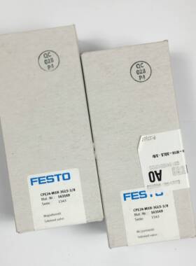 配件FESTO 电磁阀 CPE24-M1H-3GLS-38  163169 全新原装正品议价