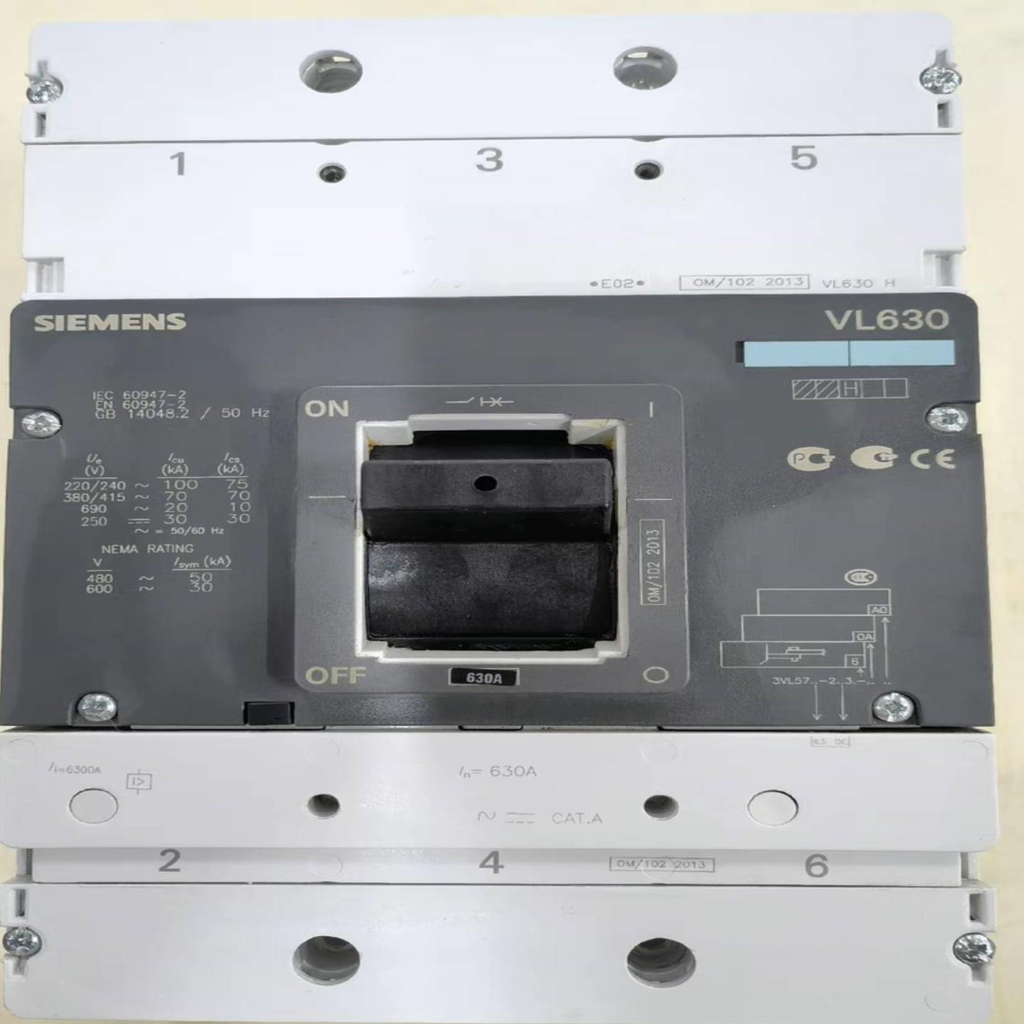 配件西门子断路器3VL630 3VL9563-7DE30 3VL5763-1DE36-0AA0议价