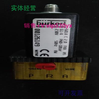 配件burkert 00126149-6014电磁阀宝德6014 C G14 1261议价