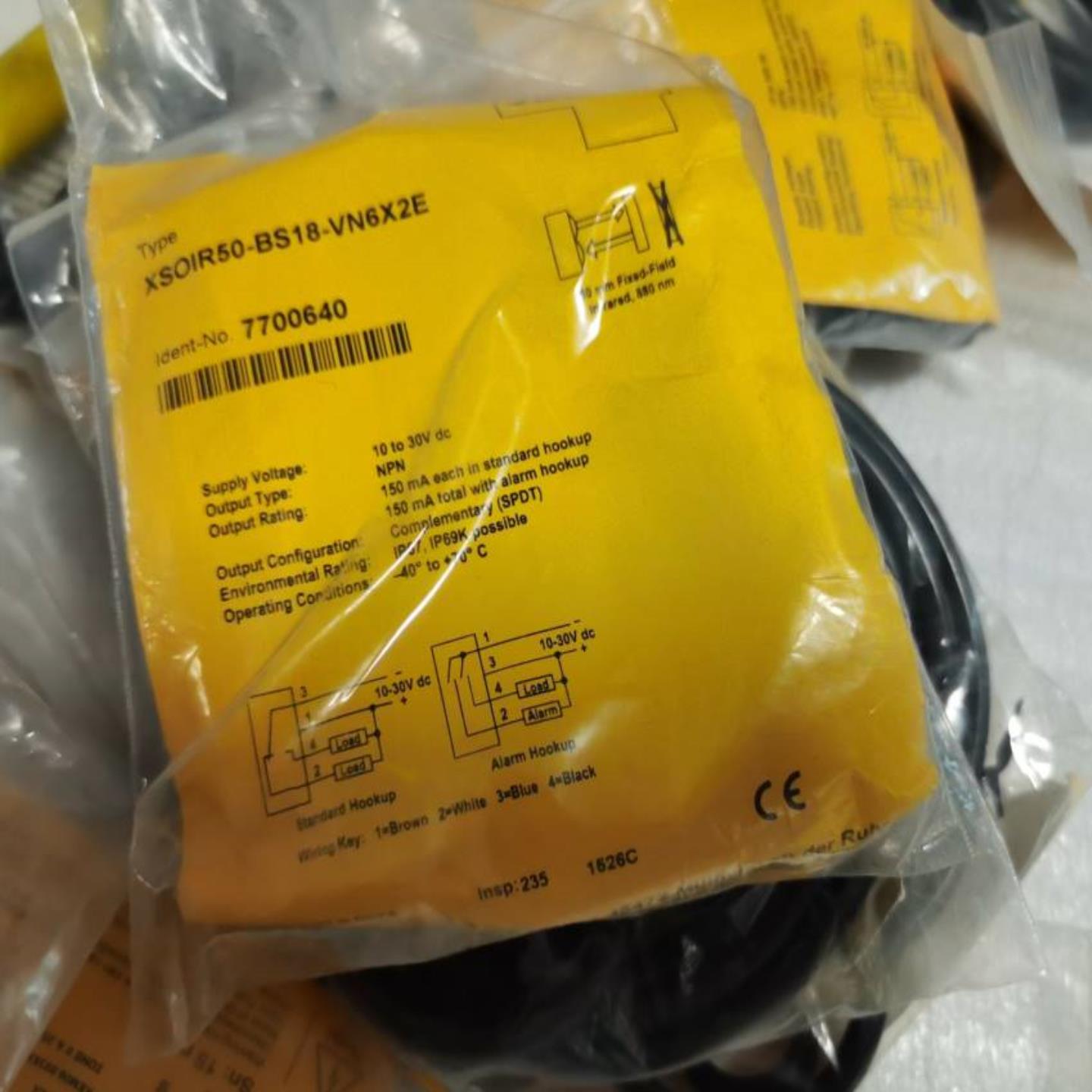 配件德国原装图尔克光电传感器XSOIR50-BS18-VN6X2E-H1141议价