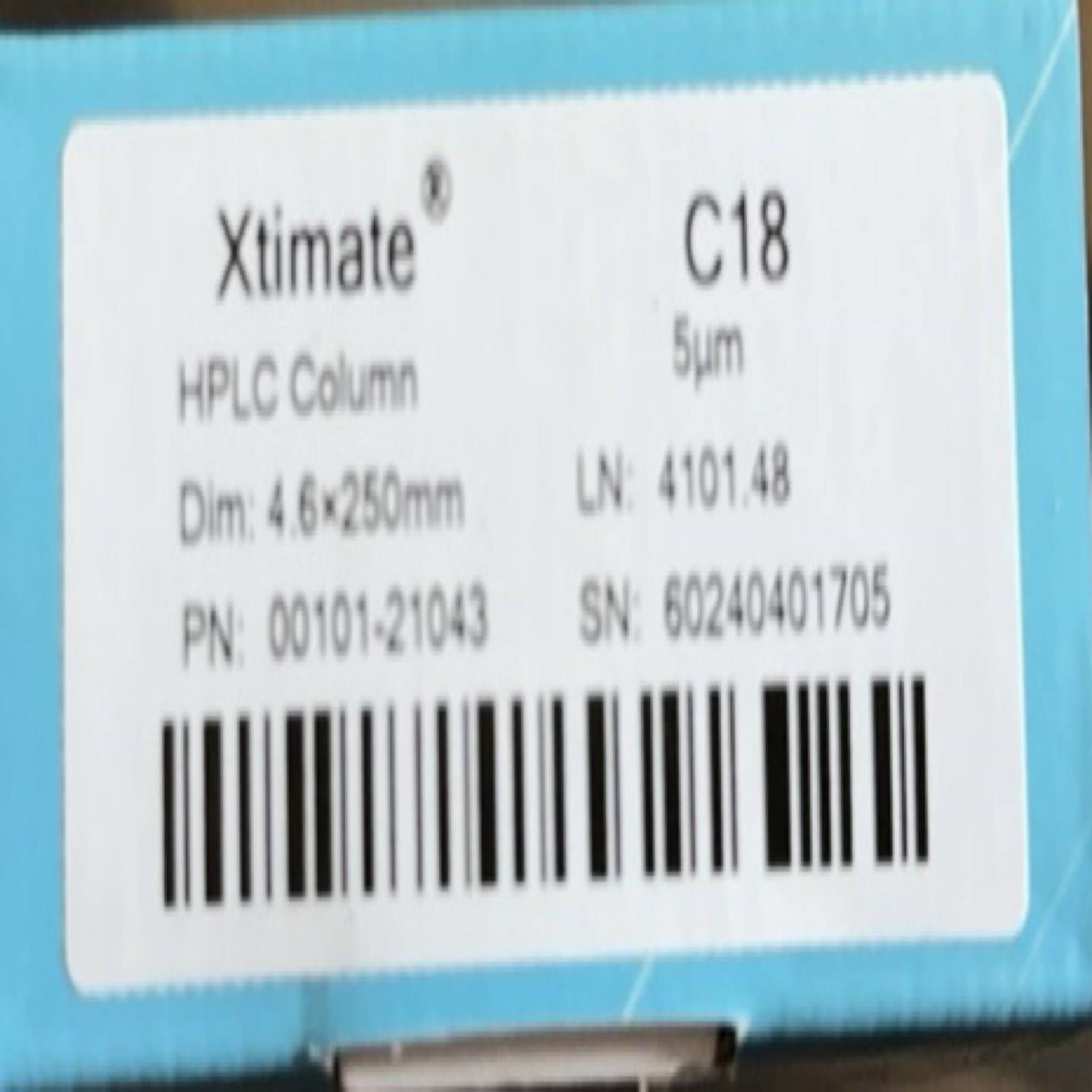 配件月旭液相色谱柱00101-21043 xtimate-C18 46×250mm 5um议价