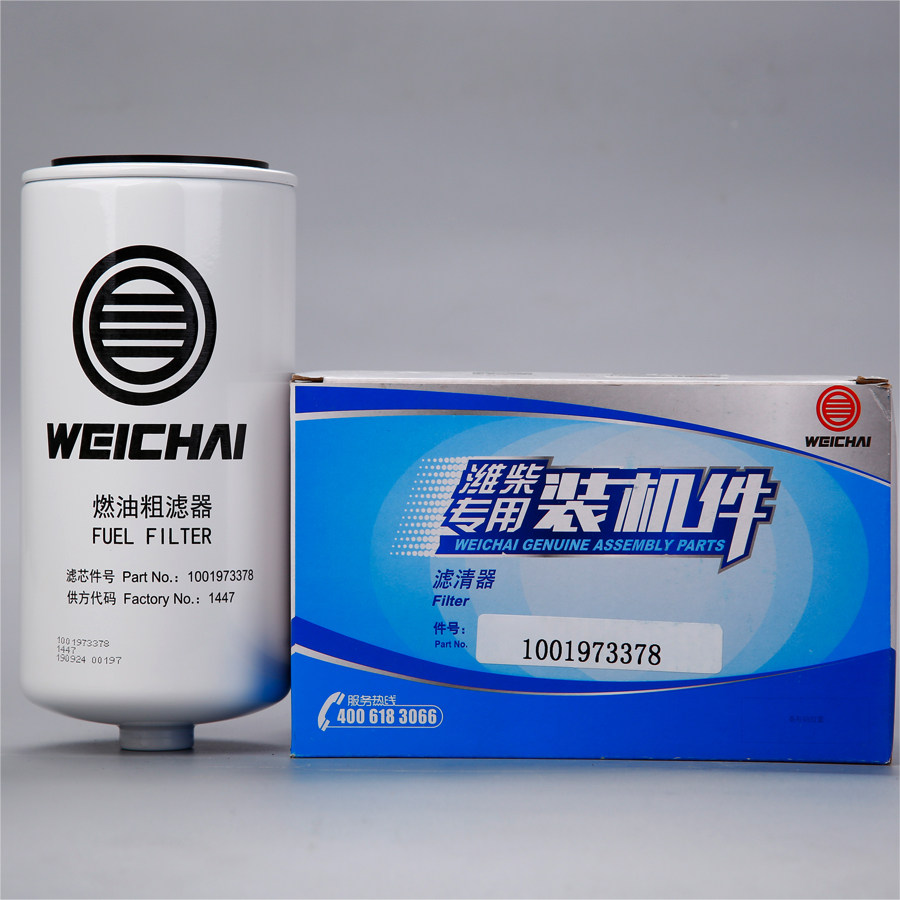 1001973378潍柴扬柴锐动力燃油滤清器粗滤原厂装机件油水分离器