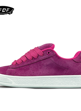 VFDF 情侣鞋2024新款玫红色板鞋原创小众设计复古百搭运动休闲鞋