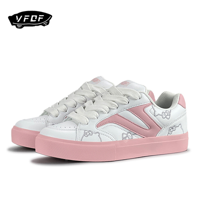 VFDF 原创百搭休闲低帮板鞋港风时尚潮流薄款小众款鞋子女帆布鞋
