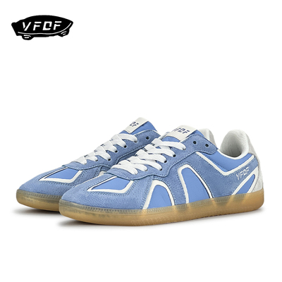 VFDF 夏季舒适透气网面复古德训鞋通勤百搭情侣鞋ins韩版休闲板鞋