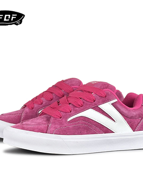 VFDF面包鞋翻毛皮拼接复古日系低帮板鞋男女潮鞋街头情侣休闲鞋子