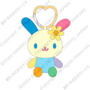 限购5 预售预定25年4月茉莉啵啵兔俏咪焦糖cherry爱心扣挂