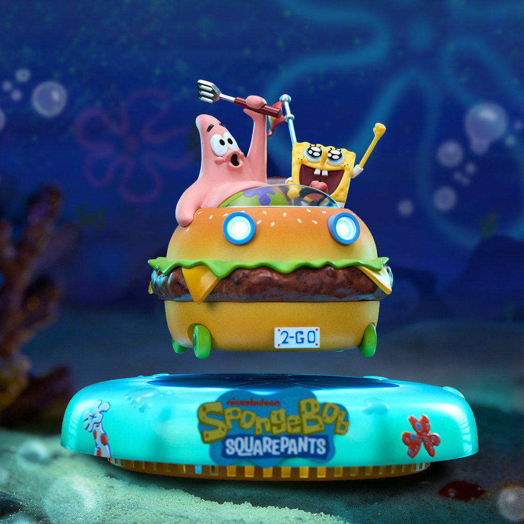 限购5/预定定金 TOYMIE 海绵宝宝 派大星 蟹堡飞车 磁浮夜灯 模型,模玩/动漫/周边/娃圈三坑/桌游,动漫挂件/文具,淘宝优惠券,粉丝福利购,淘宝优惠卷