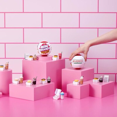 限购5/预售订金ZURU日本 Mini Brands惊喜球微缩迷你饮品甜甜圈盲
