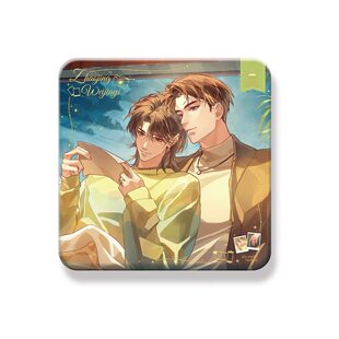 限购5/预售 南方海啸 徽章色纸流沙摆件 赵竞韦嘉易