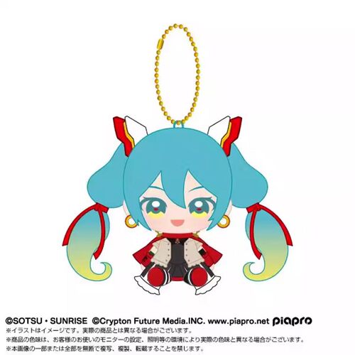 预订 日本 高达45周年初音Chibi Q版毛绒玩偶挂件再版