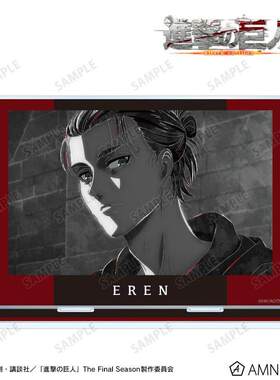 限购5/预定定金 AMNIBUS 进击的巨人 BLACK LABELBIG 立牌2弹 K01