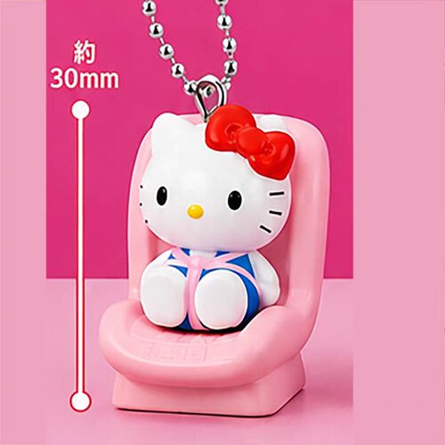 预售需补邮 1月 slo安全座椅造型挂件 KITTY 扭蛋
