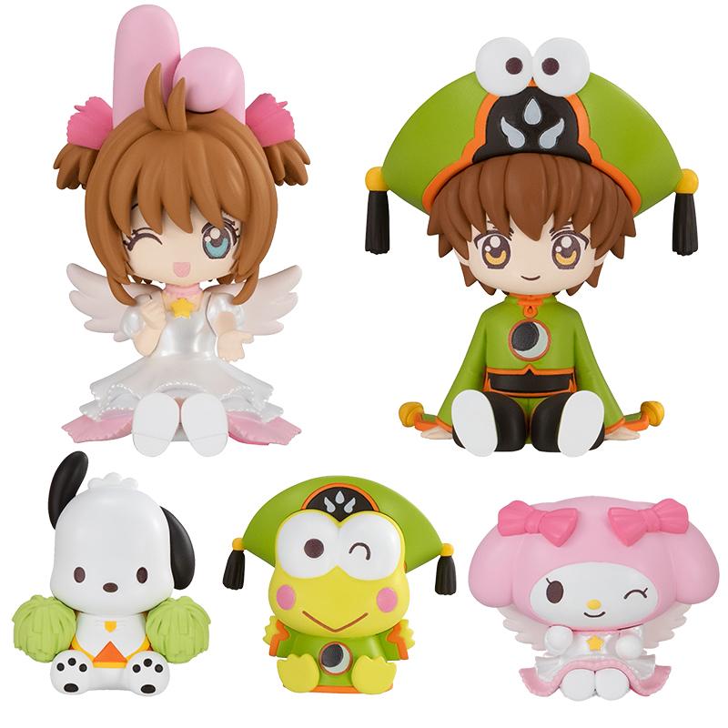 [现货] 魔卡少女樱X 小樱小狼坐姿公仔大眼蛙